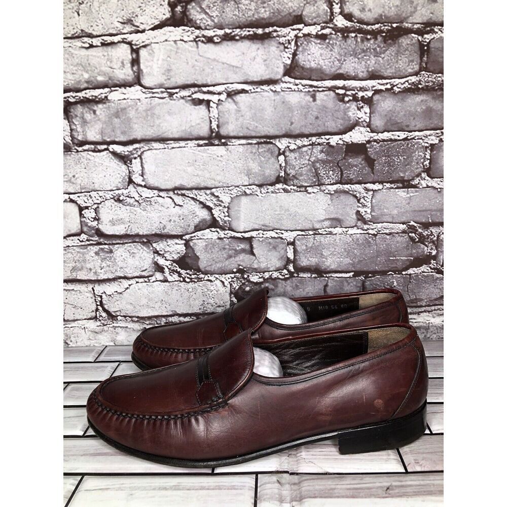 E.T. Wright 1876 Brown Leather Loafers Slip On Dress Shoes Men Sz 10.5D US/44EU - Picture 13 of 16